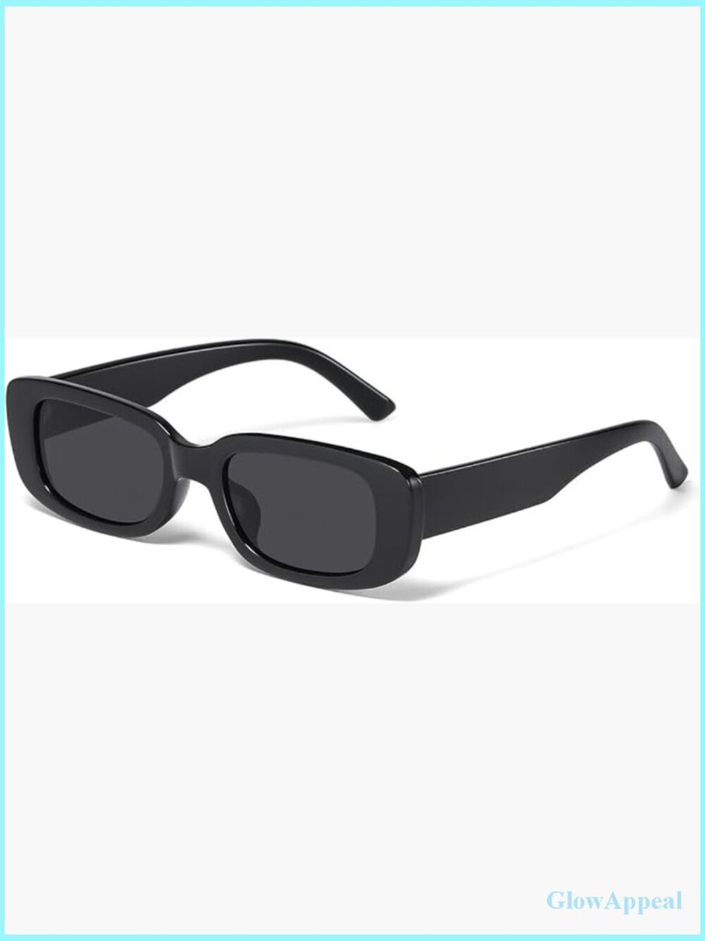 Trendy Y2K Retro Rectangle Sunglasses UV Protection Square Frame